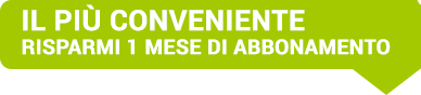 Risparmi un mese di abbonamento