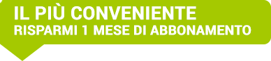 Risparmi un mese di abbonamento
